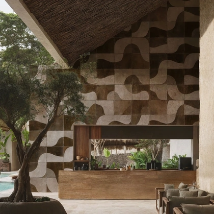 Carta da parati Cinnamon Shadows di Wall&Decò