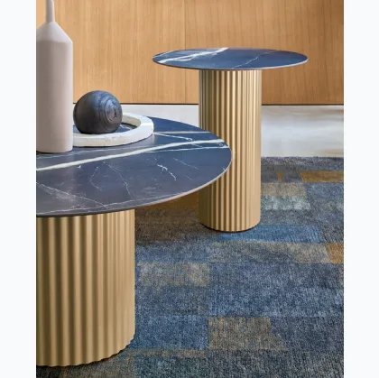 Tavolino Enea con top in ceramica di Riflessi