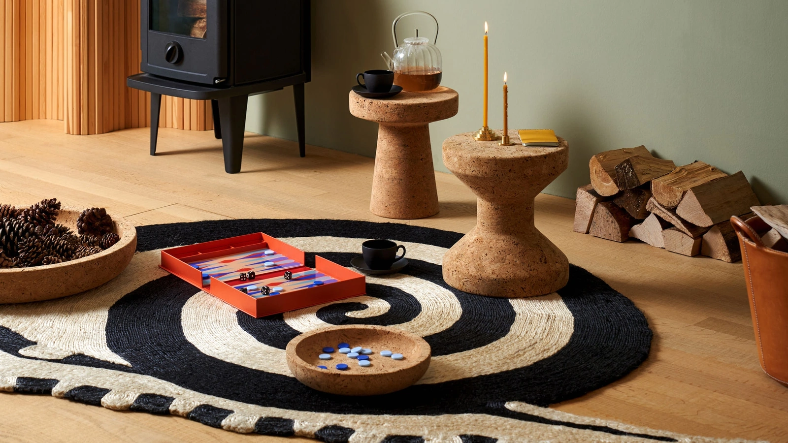 Tavolini Cork Family di Vitra