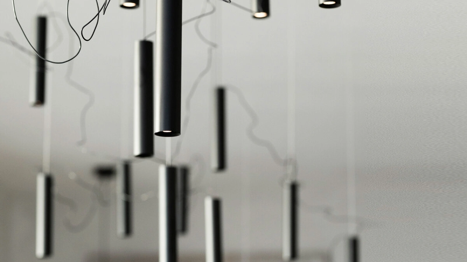 Lampada a sospensione Simbiosi di Davide Groppi