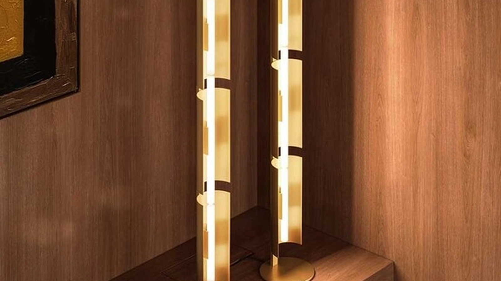 Lampada da terra Gio Ponti Oro di Poltrona Frau