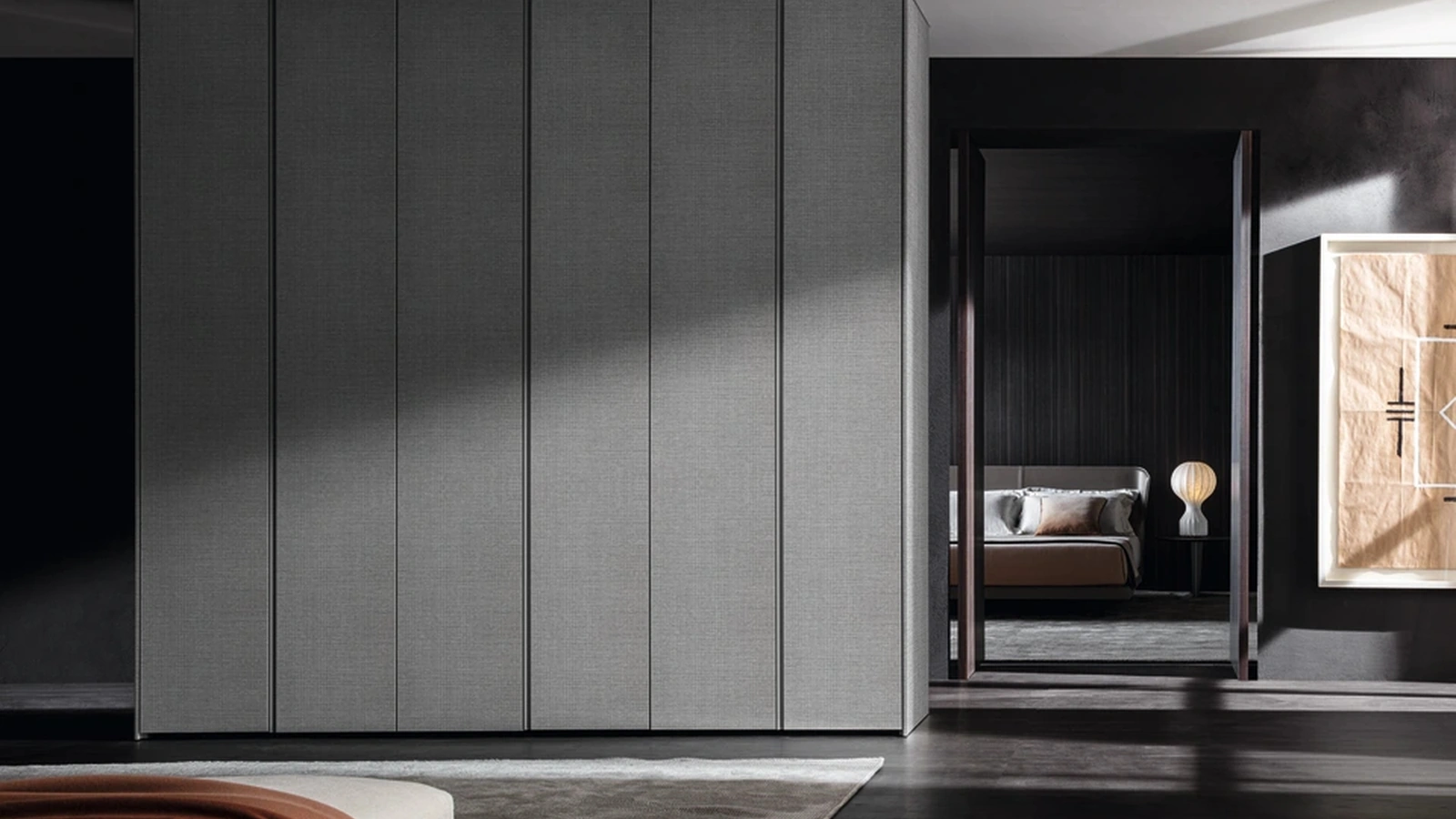 Armadio con ante battenti Gliss Master - Quick Door di Molteni & C