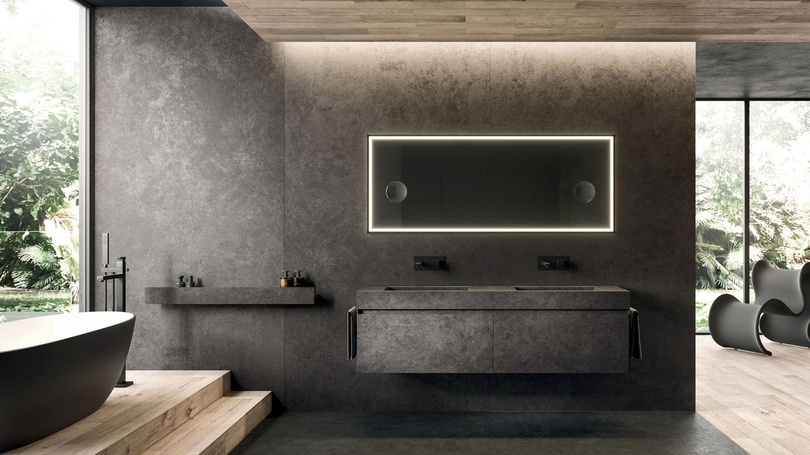 Mobile da Bagno sospeso 360Gradi 01 di Arrital