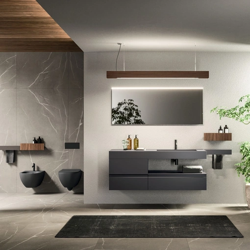 Mobile da Bagno sospeso Lympha 05 di Arrital