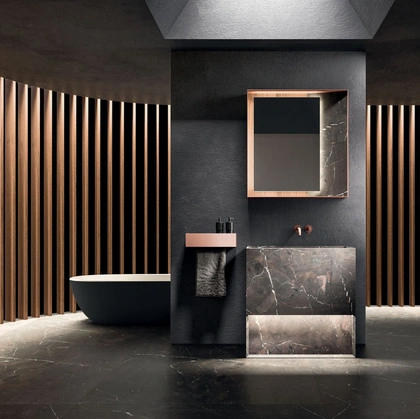Mobile da Bagno a terra Must 06 in granito di Arrital