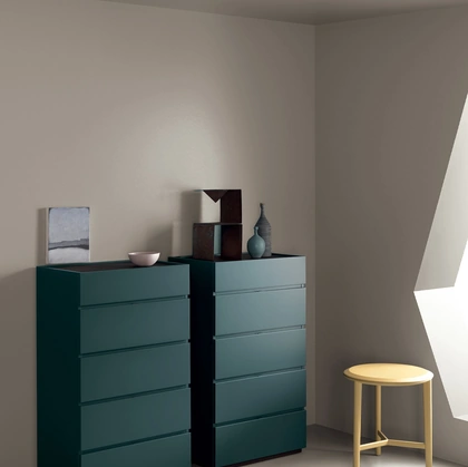 Cassettiera Wafer di Kristalia