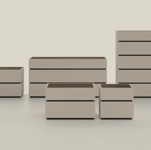 Gruppo Notte Wafer di Kristalia