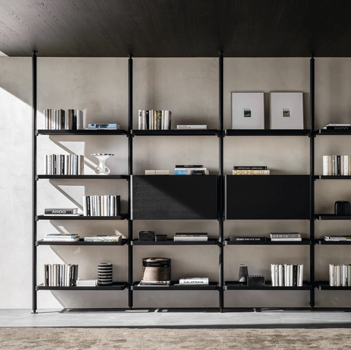 Libreria Hector in legno di Molteni & C