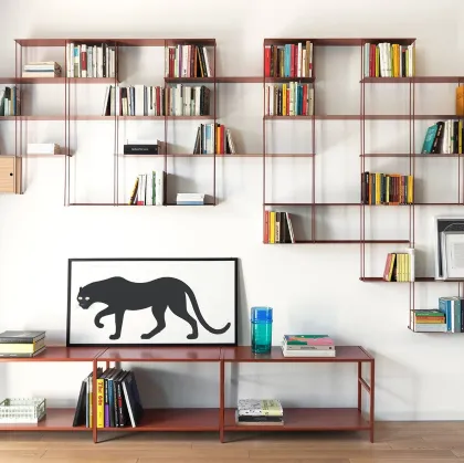 Libreria sospesa K3 03 di Kriptonite