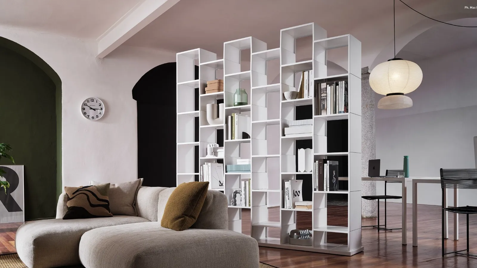 Libreria divisoria Klark 01 di Kriptonite