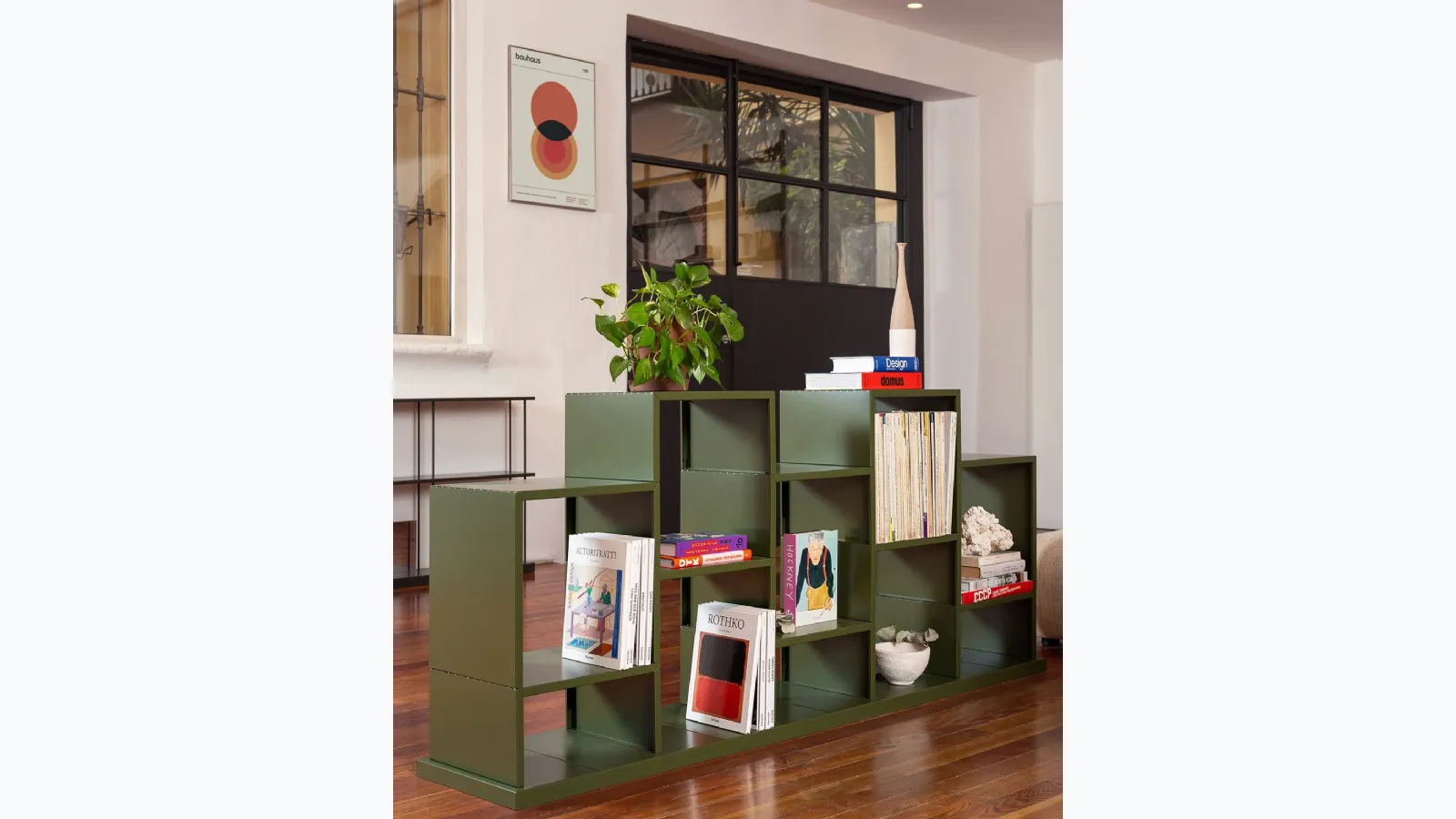 Libreria divisoria Klark 01 di Kriptonite