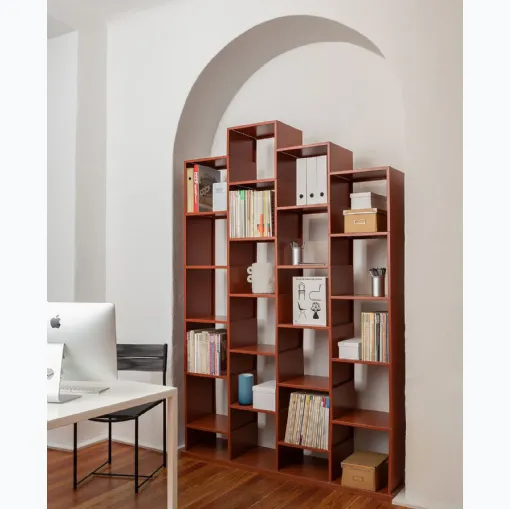 Libreria componibile Klark 02 di Kriptonite