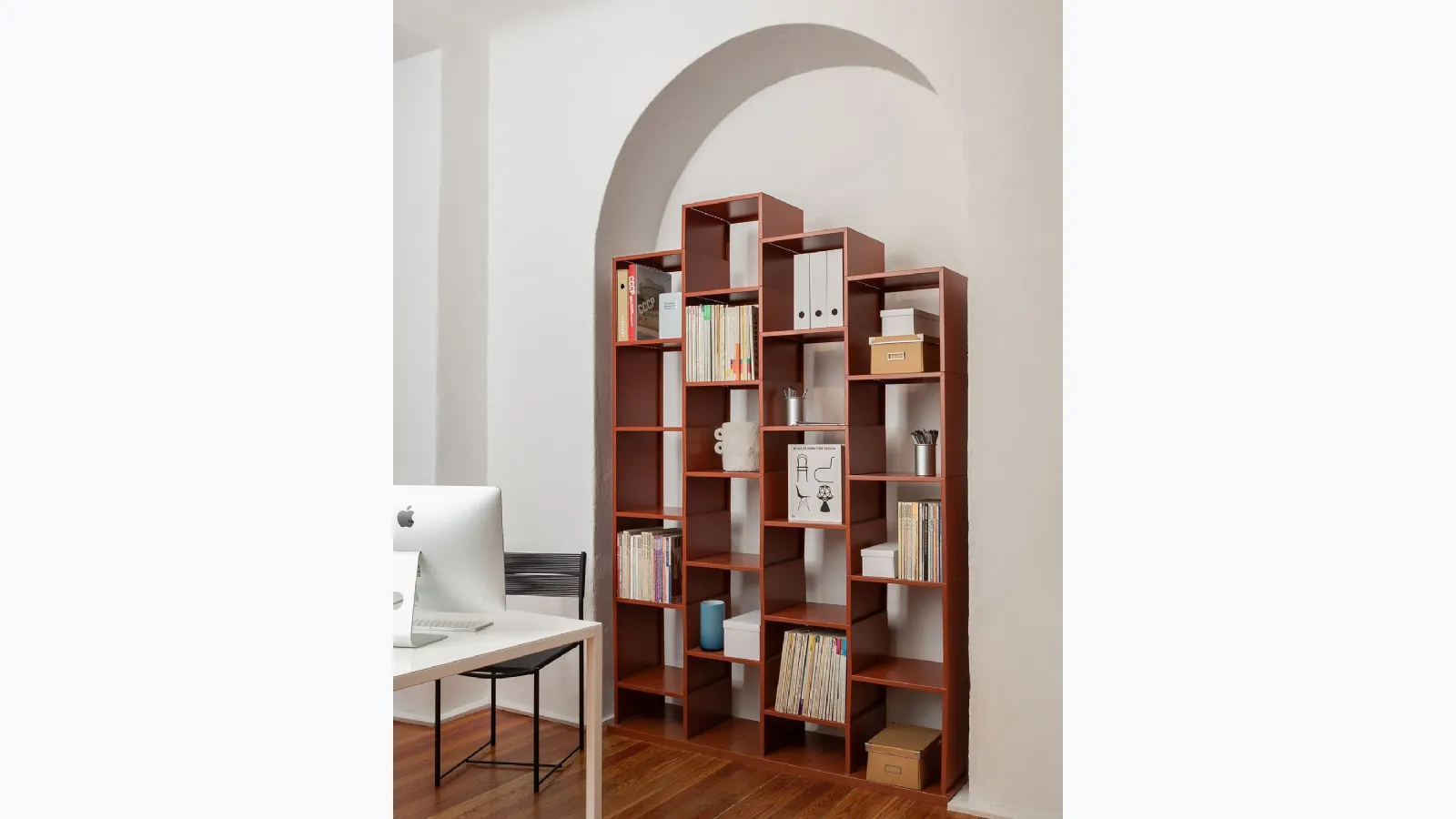 Libreria componibile Klark 02 di Kriptonite