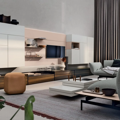 Mobile Porta Tv Avenue System di Kristalia