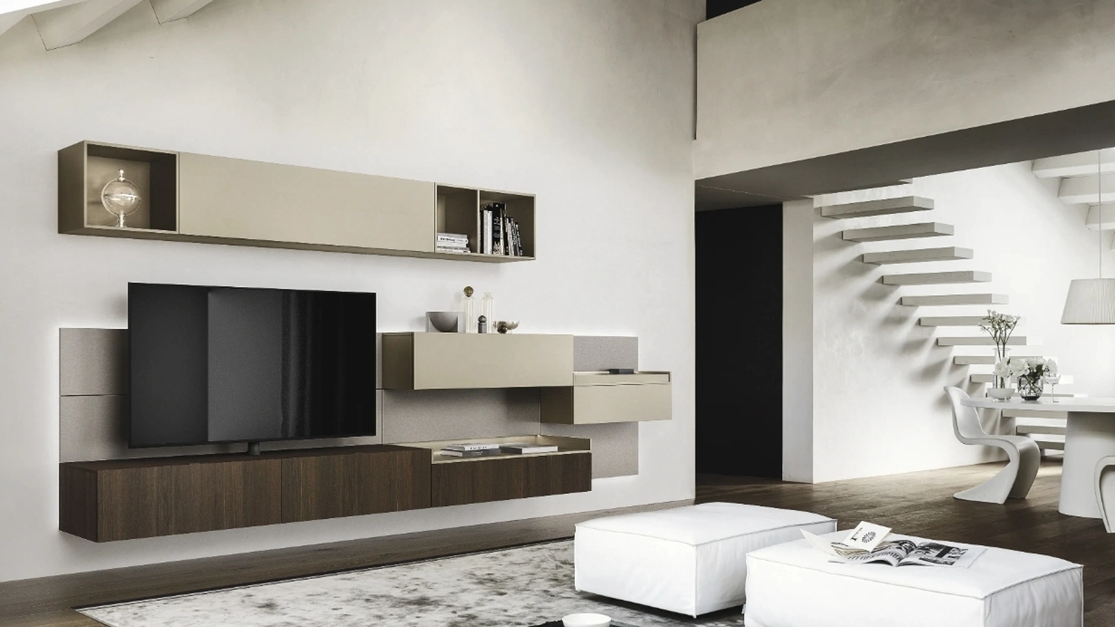 Parete Attrezzata Lampo 016 di Sangiacomo