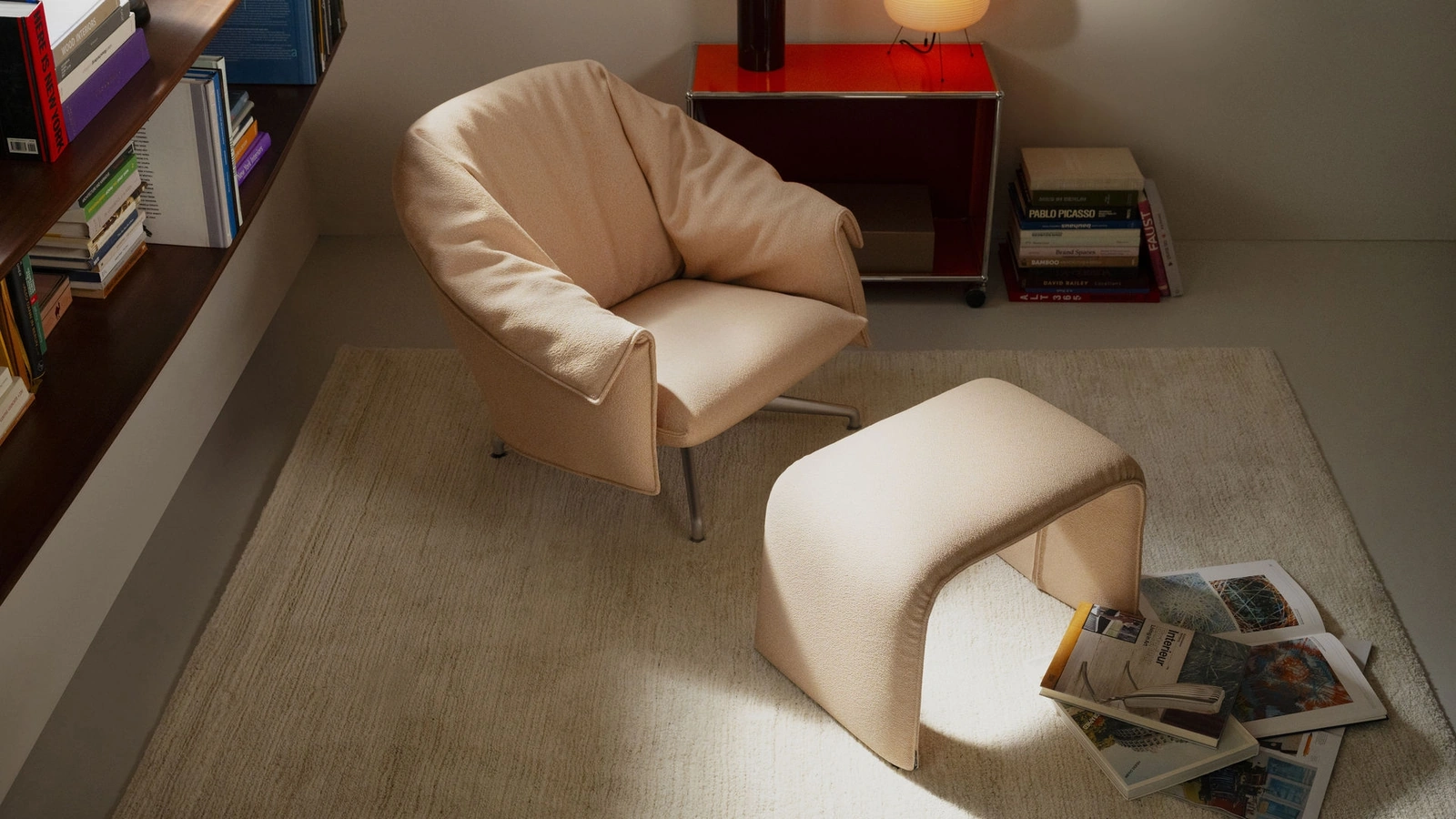 Poltrona Bascule Lowback di Vitra