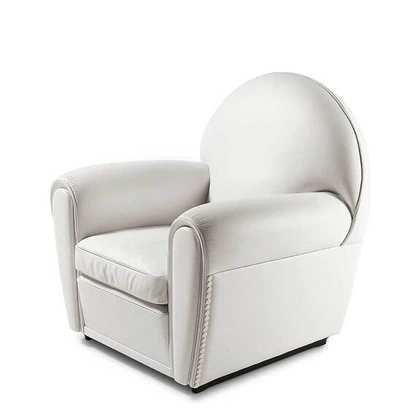 Poltrona in pelle Bob Vanity di Poltrona Frau