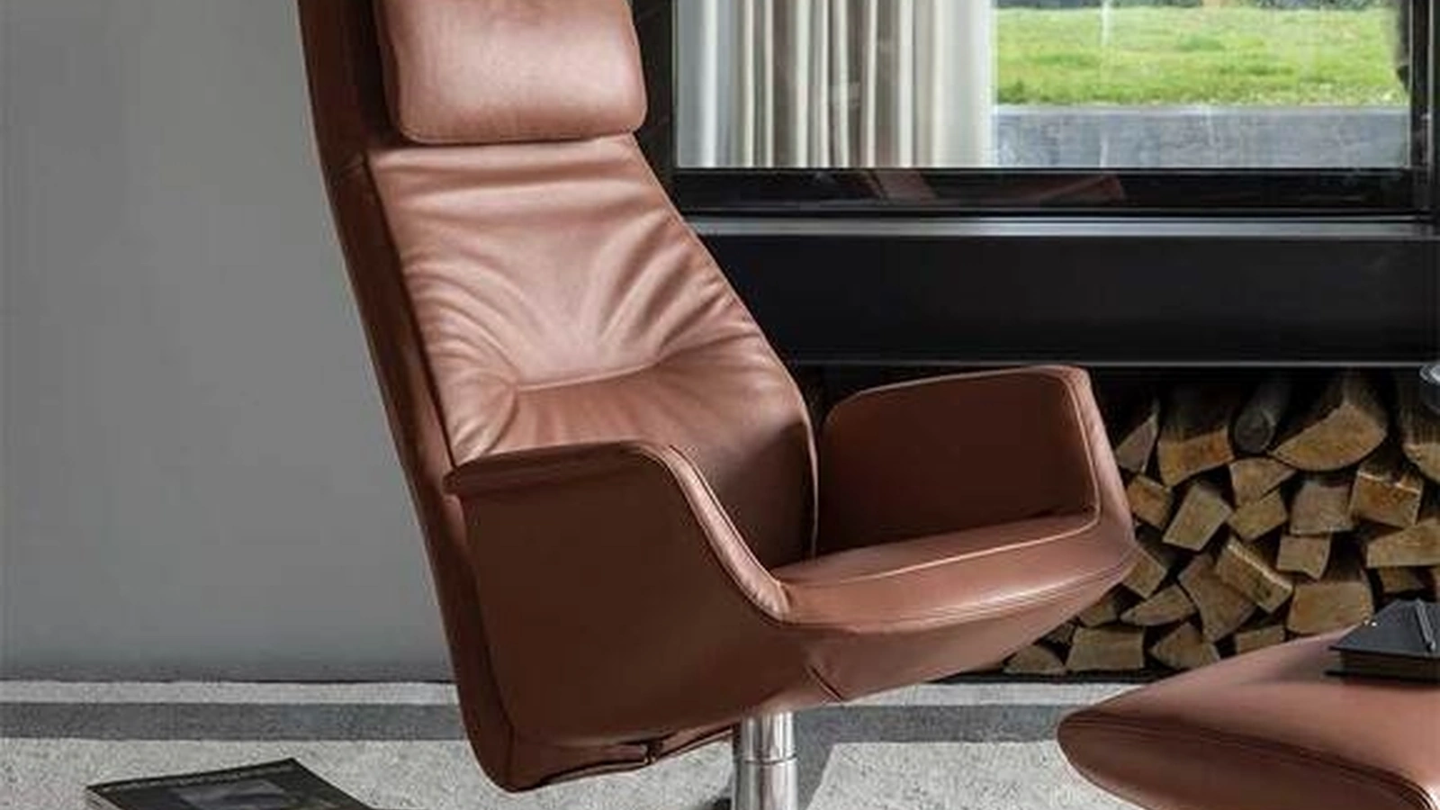 Poltrona Downtown Lounge di Poltrona Frau