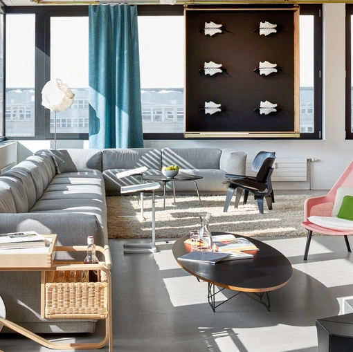Poltrona Slow Chair knit di Vitra