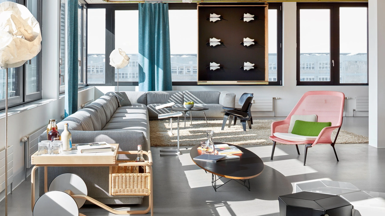 Poltrona Slow Chair knit di Vitra