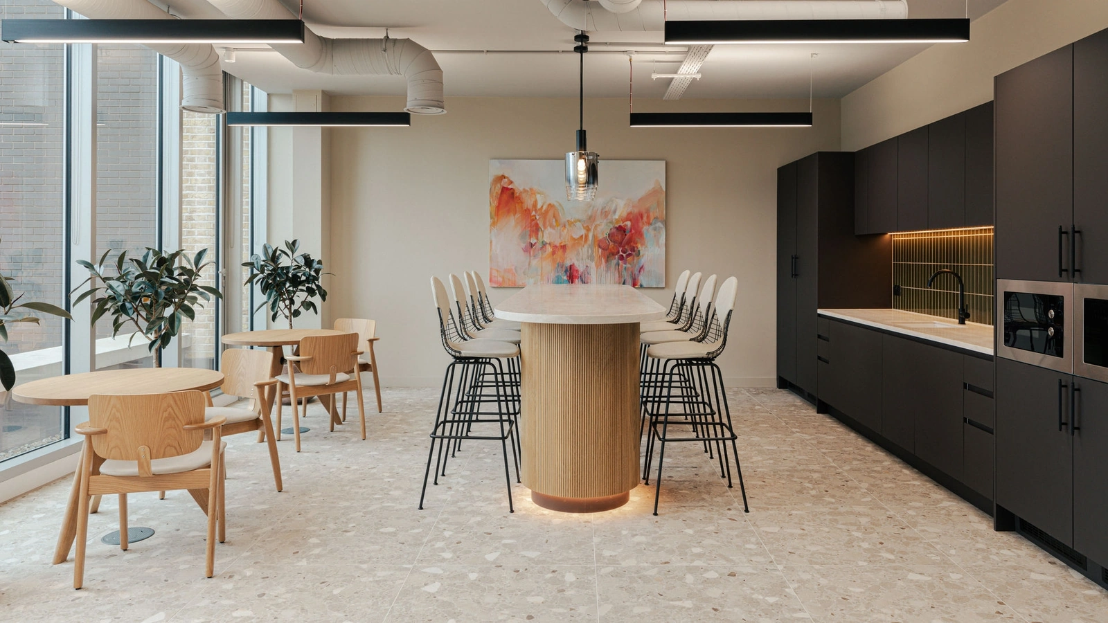 Sgabello Wire Stool High di Vitra