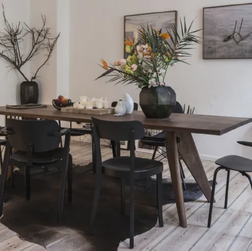 Tavolo in rovere massello Table Solvay di Vitra