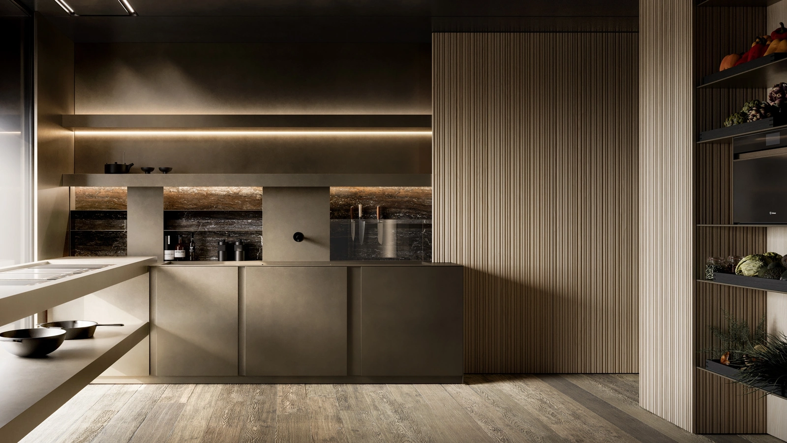 Cucina Design Twenty Lab Service Kitchen di Modulnova