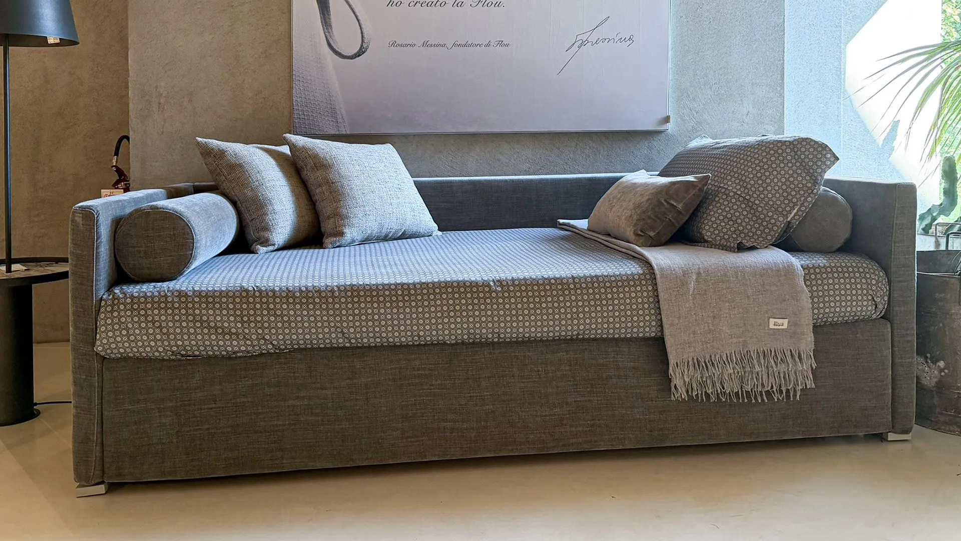 Letto mod Biss di Flou
